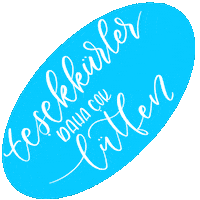 Laluz Tesekkurler Sticker