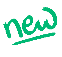 Trendmo new green brush trendmo Sticker