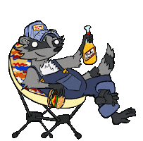 Chilling San Francisco Sticker by mackelangelo