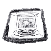 Cheese Sandwich Sticker