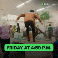 Its Friday GIF by ZipRecruiter