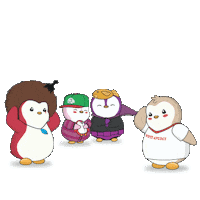 Snow Freezing Sticker by Pudgy Penguins