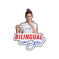 centroculturalcr english ingles centro bilingual Sticker