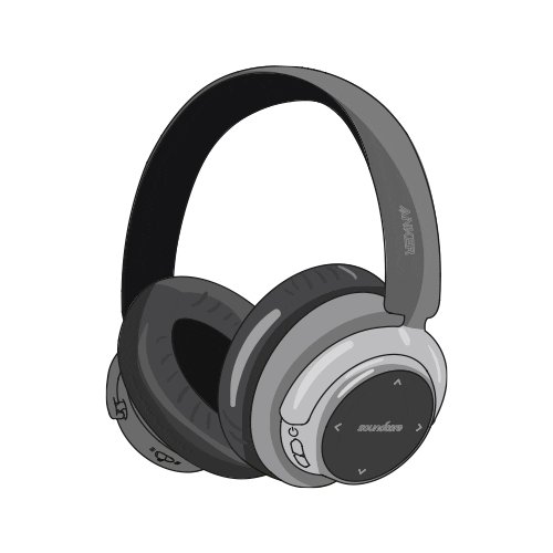 Ankerstore giphyupload music bateria headphone Sticker