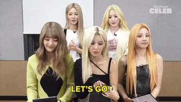 Lets Go Gi-Dle GIF by BuzzFeed