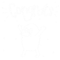 Happy Well Done Sticker by aico