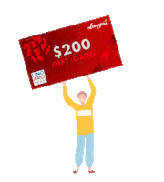 Christmas Holding Up Sticker by LinoArciTeam