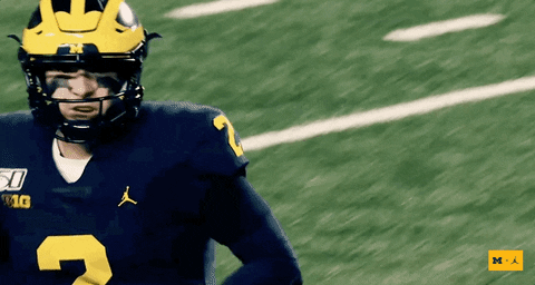 Go Blue Michigan Football GIF by Michigan Athletics