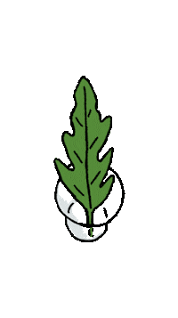 leaf Sticker by Bits Bodywear
