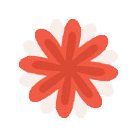 Christmas Flower Sticker by Demic