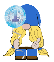 Gnome Thumbs Up Sticker