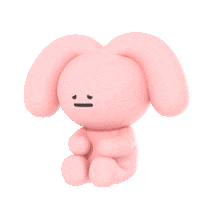 Sad Pink Sticker by Pink&Ven