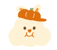 Happy Rabbit Sticker by daiso_designlab