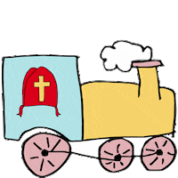 Sinterklaas Sticker by Leonie van Zonneveld