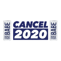 Wine Corona Sticker by BABE Wines