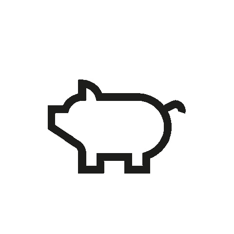 RadiantPIG giphyupload pig piggy digitalmarketing Sticker