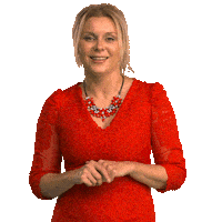 girl greeting Sticker by Телеканал ТНТ