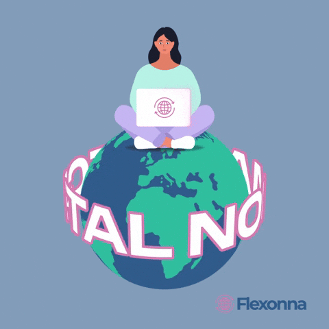 Work From Home GIF by Flexonna