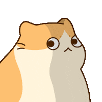 Awkward Neko Sticker by Bichi Mao