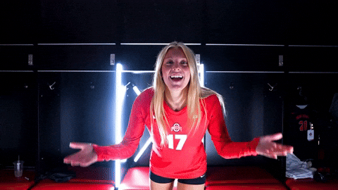 Ohio State Hype GIF by Ohio State Athletics