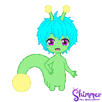 Wait What Waiting Sticker by ShimmertheGlowworm