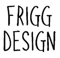 friggdesign frigg friggdesign Sticker