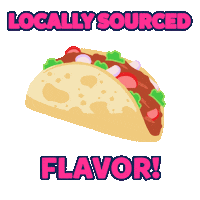 Vegan Tacos Sticker by Taco Vega