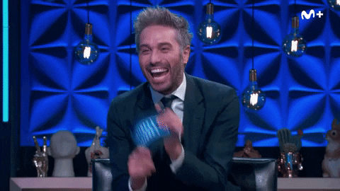 Excited Dani Martínez GIF by Movistar Plus+