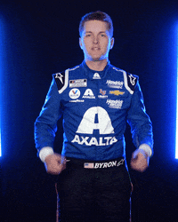 Axalta-Racing thumbs up racing nascar william byron GIF