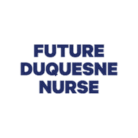Nurse Pittsburgh Sticker by Duquesne University