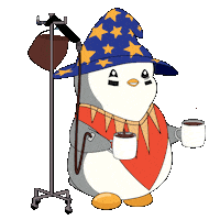 Good Morning Coffee Sticker by Pudgy Penguins
