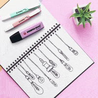 STABILO light drawing creative pastel GIF