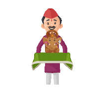 Ganesh Chaturthi Wish Sticker by Creative Hatti