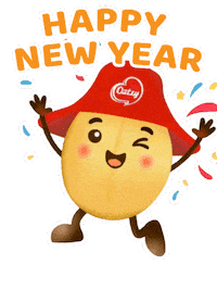 New Year Oat Sticker by Oatsy Indonesia