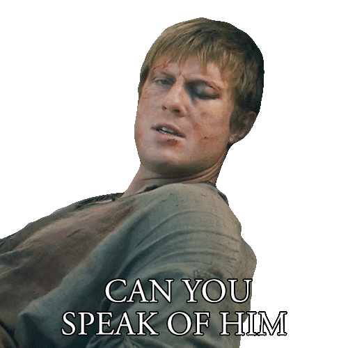 Speak A Knight Of The Seven Kingdoms Sticker by Game of Thrones