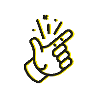 Hand Point Sticker by WS_Azubis