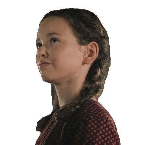 Little House On The Prairie Smirk Sticker by NETFLIX