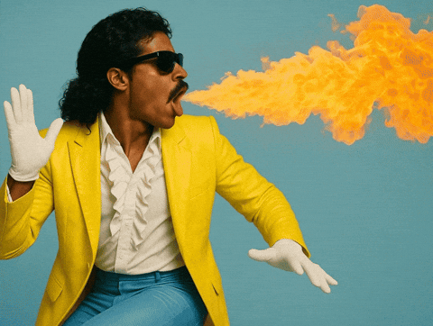 On Fire GIF by Jukebox Saints