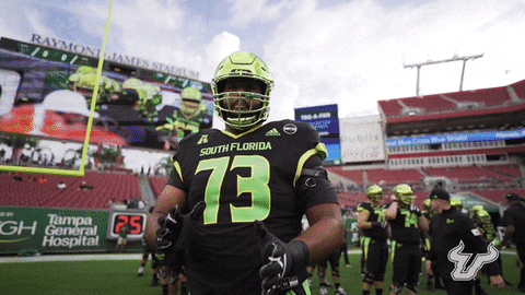 College Football GIF by USF Athletics