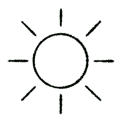 Sun 太陽 Sticker
