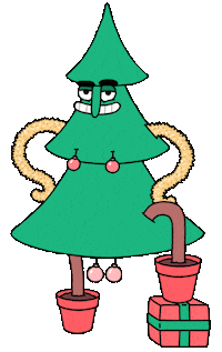 Merry Christmas Sticker by Damien Weighill