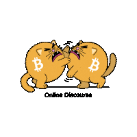 Bitcoin Twitter Sticker by herecomesbitcoin