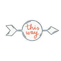 lansingcreative arrow pointing this way lansingcreative Sticker