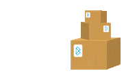 Box Ship Sticker by Becreative Marketing