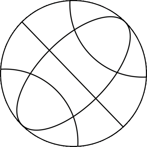 Ball Earth Sticker by clever carbon