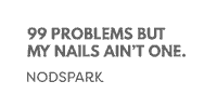 Nails Manicure Sticker by Nodspark