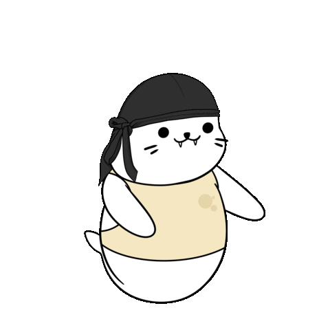 Happy Dance Sticker by Sappy Seals Community