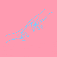 rach-foster illustration pink lights hands GIF