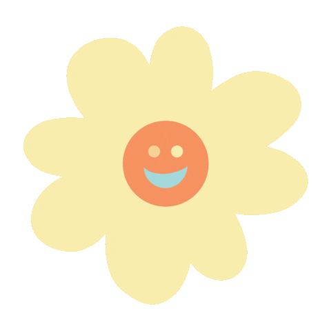 attagirldesignco flower bloom mindset flower power Sticker
