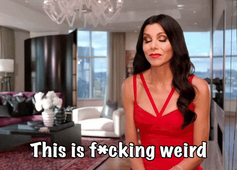 Unnerving Heather Dubrow GIF
